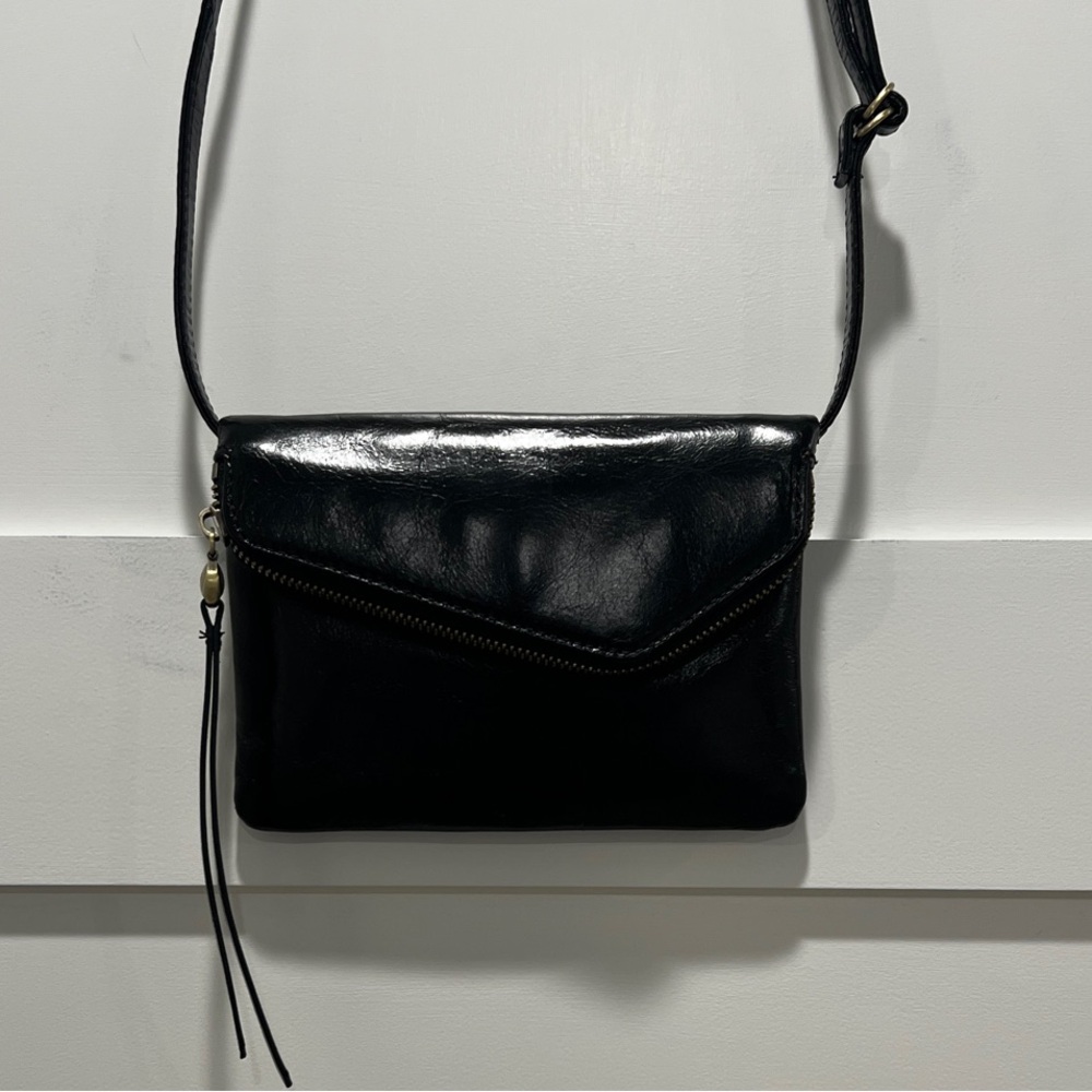 Hobo - Brand New Small Black Leather Crossbody Bag